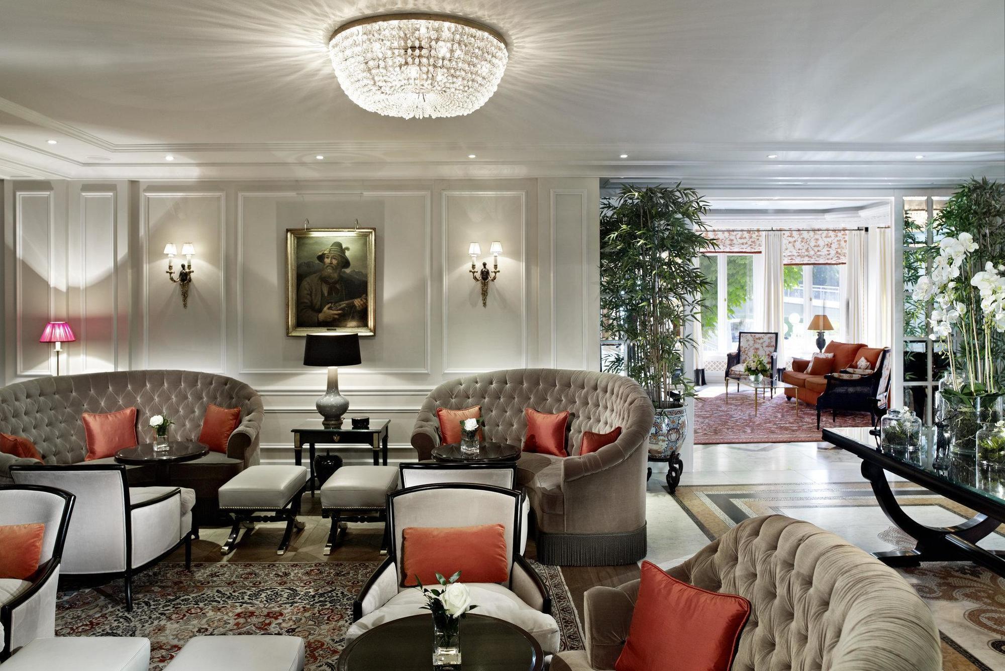 Hotel Sacher Залцбург Интериор снимка The lobby